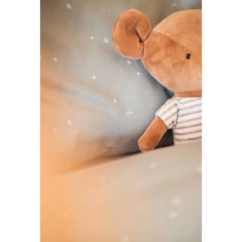 Jollein ledikant dekbedovertrek Twinkling Sea Green Groen Meerkleurig