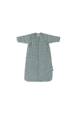 slaapzak met afritsbare mouw Miffy Jacquard - Sea Green