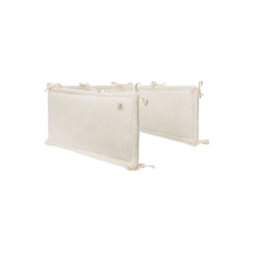 Jollein boxbumper Cosy Knit - Ivory Wit Meerkleurig afbeelding