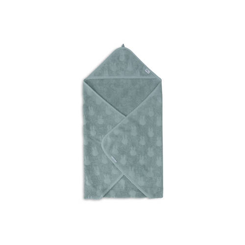 Jollein badstof badcape Miffy Jaquard Sea Green Handdoek/badcape Groen afbeelding