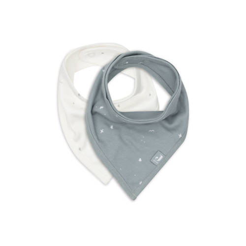 Jollein bandana slab Twinkling - Sea Green - set van 2 Groen Meerkleurig afbeelding