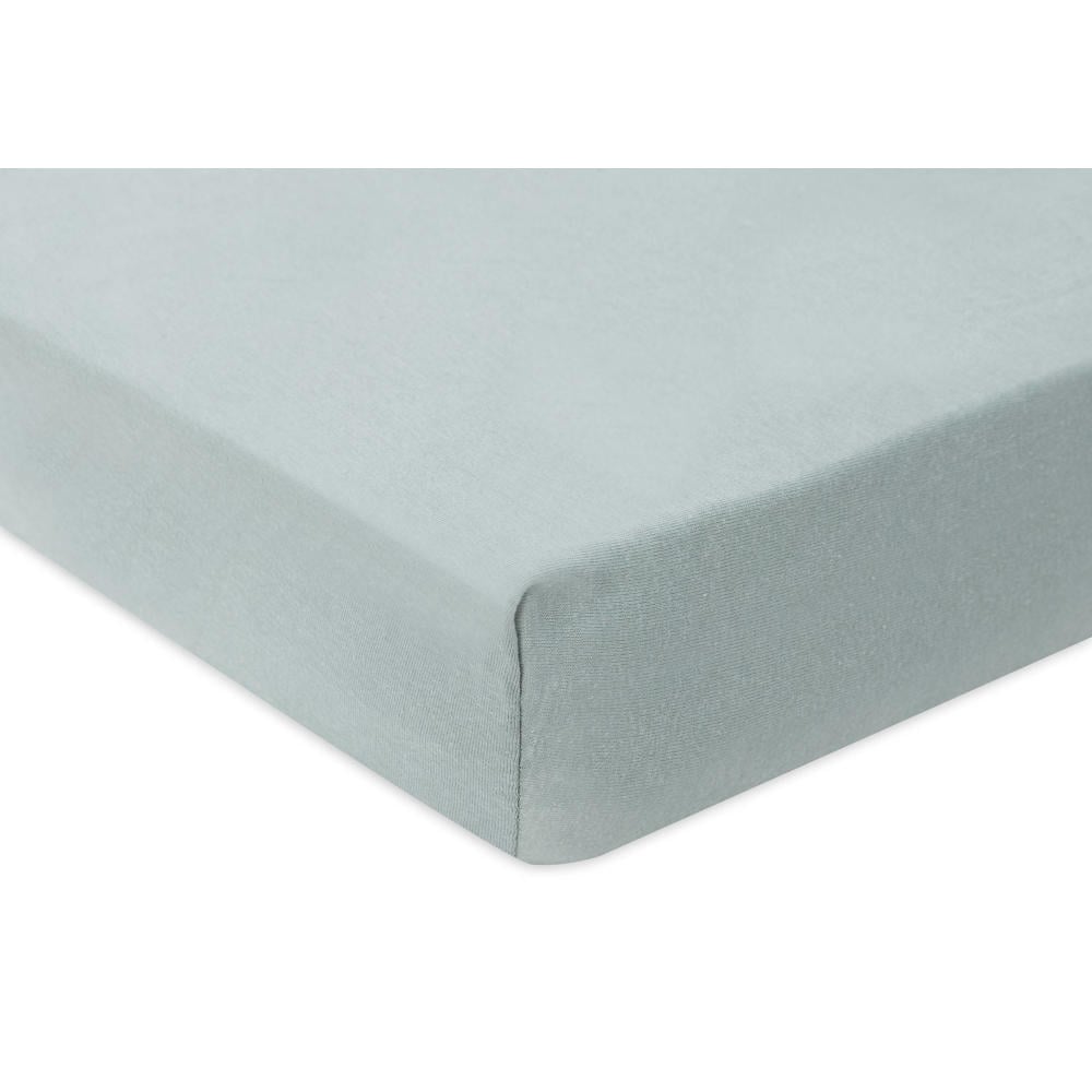 Jollein jersey ledikant hoeslaken Sea Green