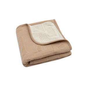 reversible wiegdeken Jungle Jambo - Biscuit/Oatmeal