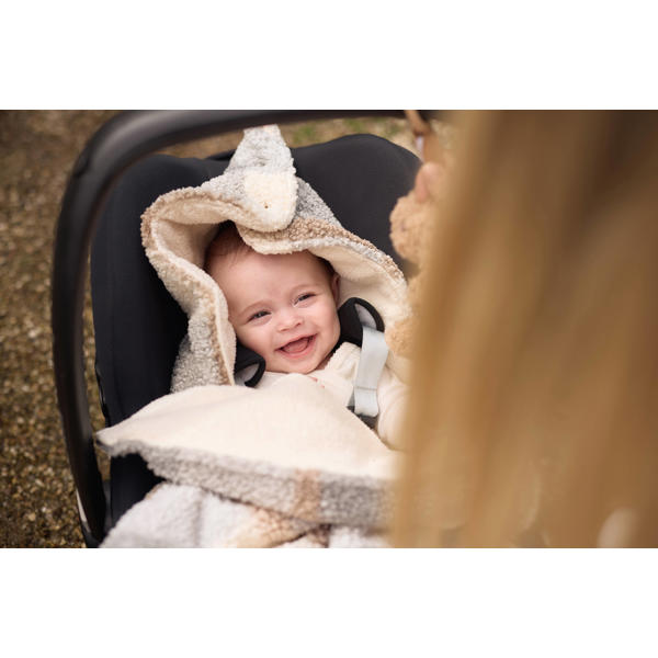 Voetenzak groep 0 3/5 punts Boucle Biscuit - Little Green Label