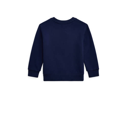 POLO Ralph Lauren sweater met printopdruk Blauw Jongens Katoen Ronde hals