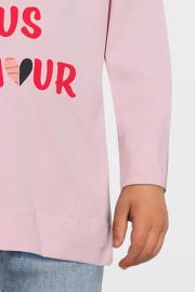 thumbnail: NAME IT MINI longsleeve NMFODETTE met printopdruk lichtroze