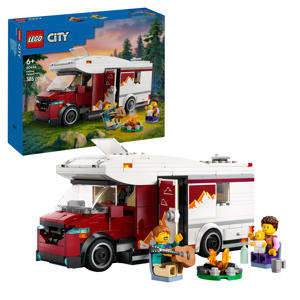Avontuurlijke camper speelgoedvoertuigset 60454