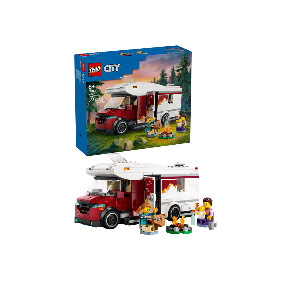 LEGO City Avontuurlijke camper speelgoedvoertuigset 60454