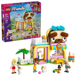 Winkel met dierenaccessoires speelset 42650