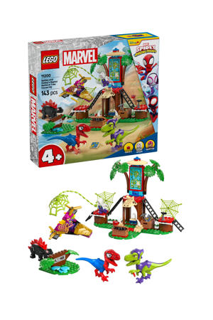 Spidey en zijn geweldige vriendjes Spidey en Gobby's raptorstrijd bij de boomhut 11200