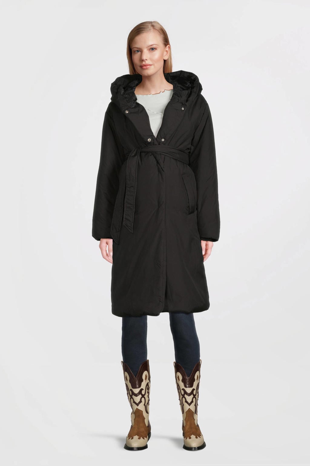 VERO MODA MATERNITY zwangerschapsjas VMMSOFIE zwart