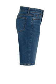 thumbnail: Blauwe jongens anytime short van katoen met regular waist en rits- en knoopsluiting
