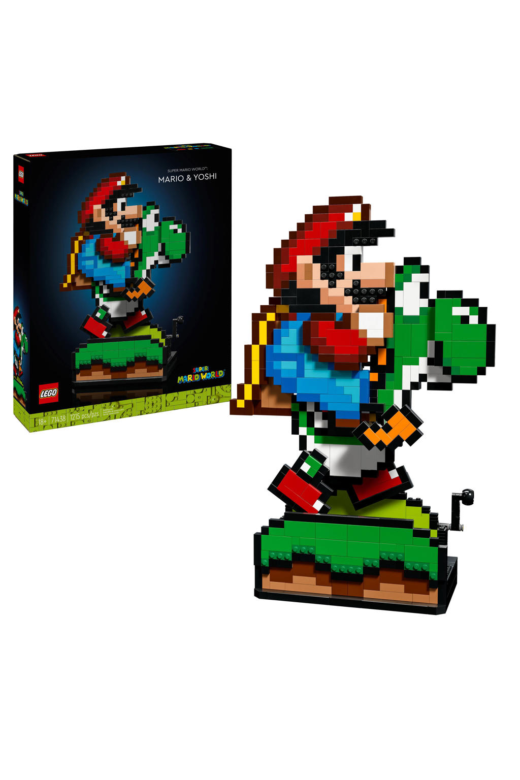 LEGO Super Mario Super Mario World™: Mario en Yoshi 71438