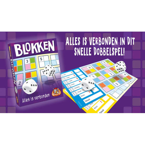 White Goblin Games Blokken Dobbelspel | Dobbelspel van White Goblin Games