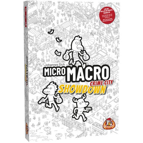 White Goblin Games MicroMacro: Crime City - Showdown Bordspel