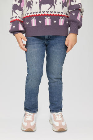 slim fit jeans medium blue denim
