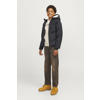 JACK & JONES JUNIOR gewatteerde winterjas JCOSLAY HEAT zwart