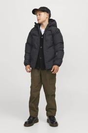 thumbnail: JACK & JONES JUNIOR gewatteerde winterjas JCOSLAY HEAT zwart
