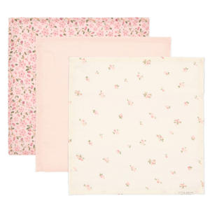 hydrofiel monddoekje - Fairy Garden (set van 3)