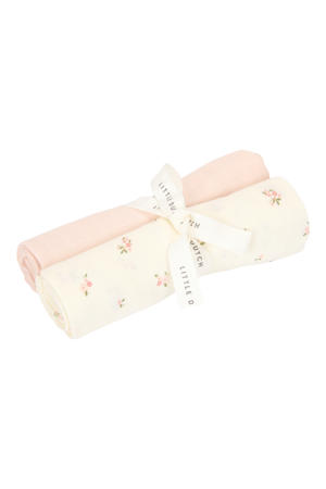 hydrofiele swaddle Fairy Blossom & Blossom (set van 2)