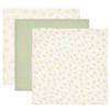 Little Dutch monddoekje - hydrofiel Blueberry Leaves & Sage (set van 3)