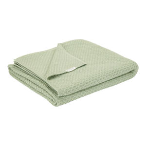 gebreide wiegdeken Pure Sage