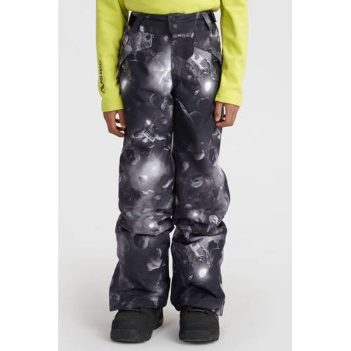 O'Neill skibroek HAMMER zwart/donkergrijs Jongens Polyester Effen