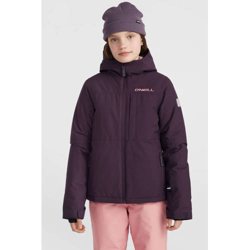 O'Neill ski-jack Lite donkerpaars Skijack Meisjes Polyester Capuchon Effen