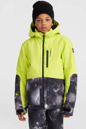 ski-jack geel/zwart