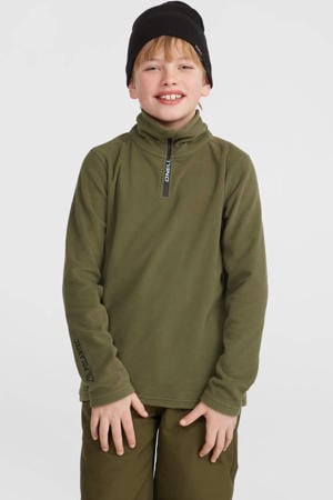 fleece skipully Jack's donkergroen