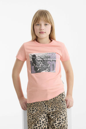 T-shirt met printopdruk