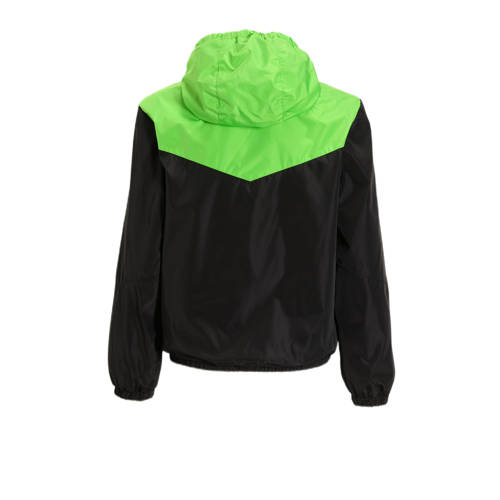 Orange Stars hooded jacket Jas Groen Jongens Polyester Capuchon