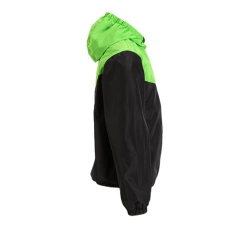 Orange Stars hooded jacket Jas Groen Jongens Polyester Capuchon