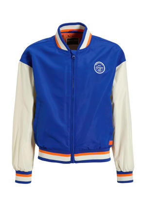 baseball jacket blauw