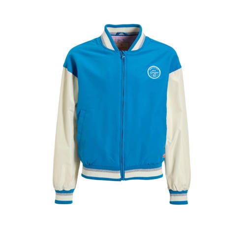 Orange Stars baseball jacket blauw Jas Meisjes Polyester Ronde hals