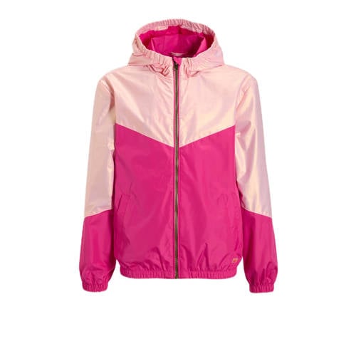 Orange Stars roze metallic jas Meisjes Polyester Capuchon