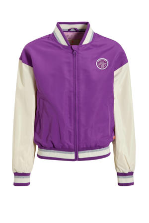 baseball jacket paars