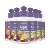 thumbnail: Andrélon Oil & Curl WOW leave-in crème - 6 x 200 ml