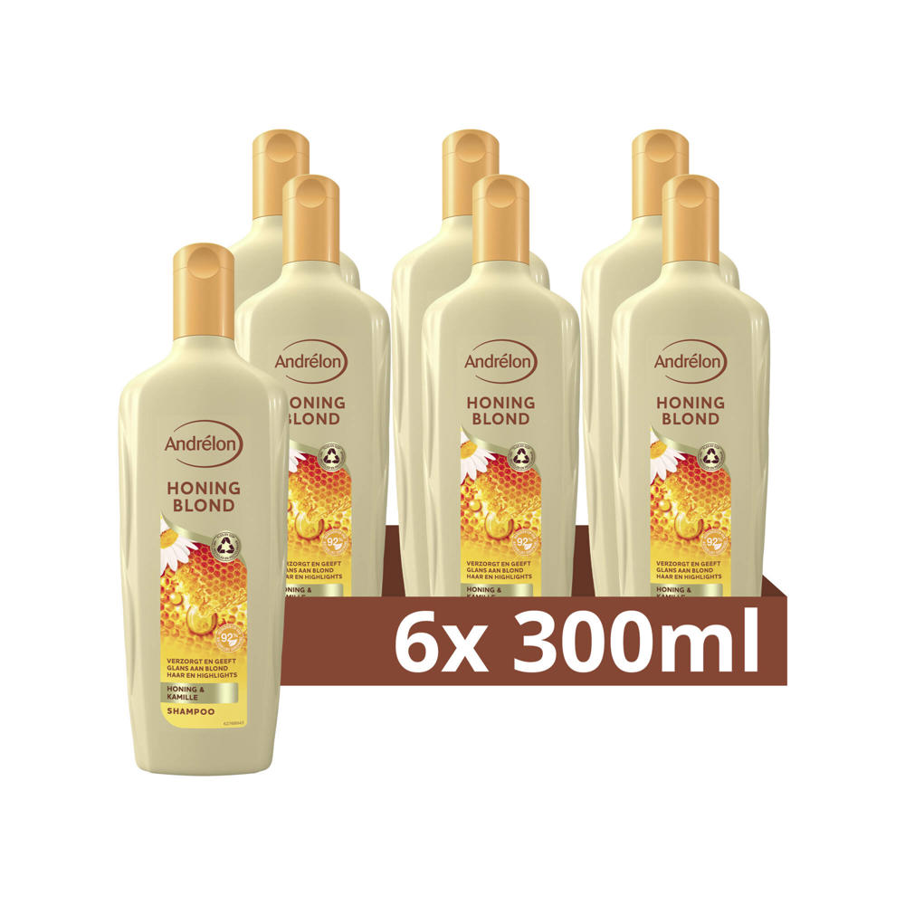 Andrélon Honing Blond shampoo - 6 x 300 ml