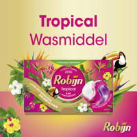 thumbnail: Robijn Collections 3-in-1 wascapsules Color Tropical - 4 x 15 wasbeurten - 60 wasbeurten