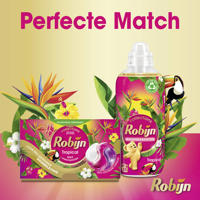thumbnail: Robijn Collections 3-in-1 wascapsules Color Tropical - 4 x 15 wasbeurten - 60 wasbeurten