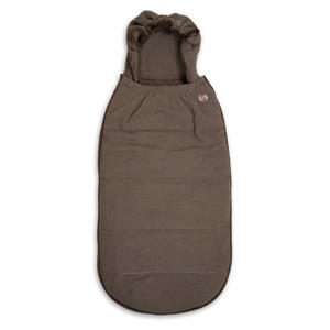 autostoel voetenzak teddy fleece bruin