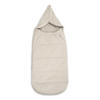 Lodger autostoel voetenzak teddy fleece ecru