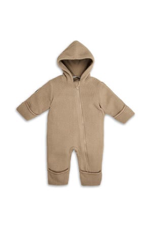 fleece teddy babypak bruin
