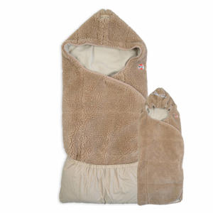 3-in-1 wikkeldeken Wrap Blanket Teddy lichtbruin 0-9 mnd
