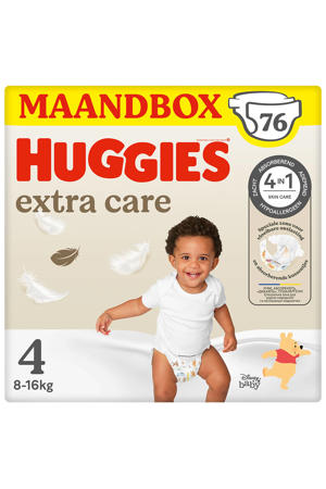 luiers - maat 4 (8 - 16 kg) - 76 stuks
