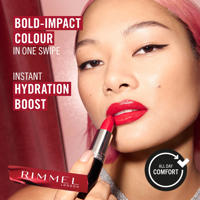thumbnail: Rimmel London Lasting Finish Satin lippenstift - 360 Pumpkin Peach