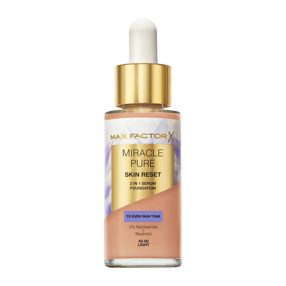 Max Factor Miracle Pure Skin Reset 2-in-1 Serum foundation - 40-60 Light