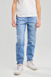thumbnail: America Today straight leg jeans light blue denim