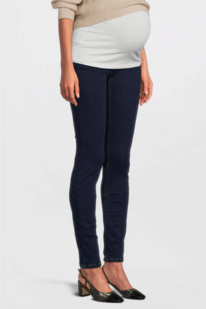 skinny zwangerschapsjeans Sophia 32" dark blue denim